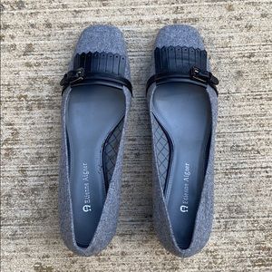 Gray Etienne Aigner Flats